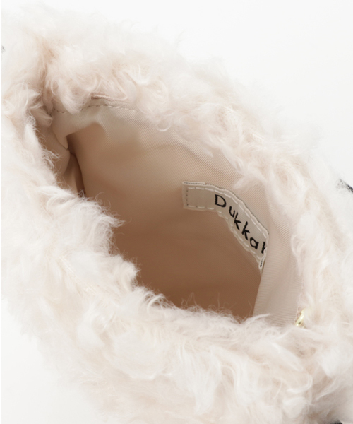 WEGO（ウィゴー）の「WEGO/クルクルファーミニショルダーバッグ（ショルダーバッグ・レディース・ベージュ/ピンク/オフホワイト/グレー/サックスブルー/ピンク系その他/ブラック/ブラウン系その他・FREE）」の17枚目の写真