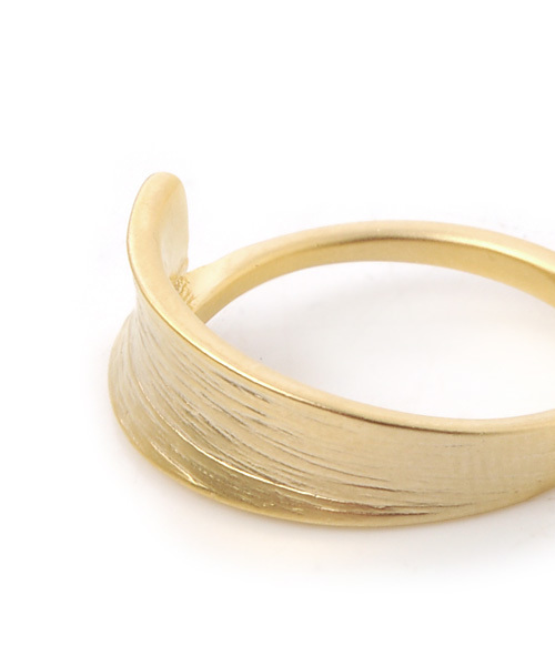 queite(ケイト)の「バンブーグラスリング(リング・レディース・ゴールド/シルバー・フリ-)」の5枚目の写真