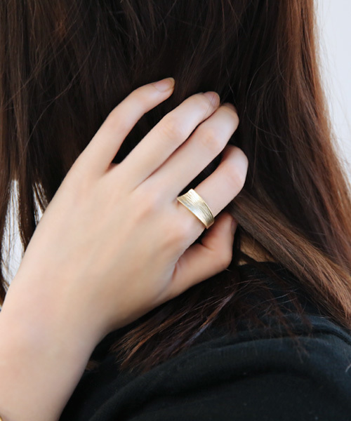 queite(ケイト)の「バンブーグラスリング(リング・レディース・ゴールド/シルバー・フリ-)」の8枚目の写真