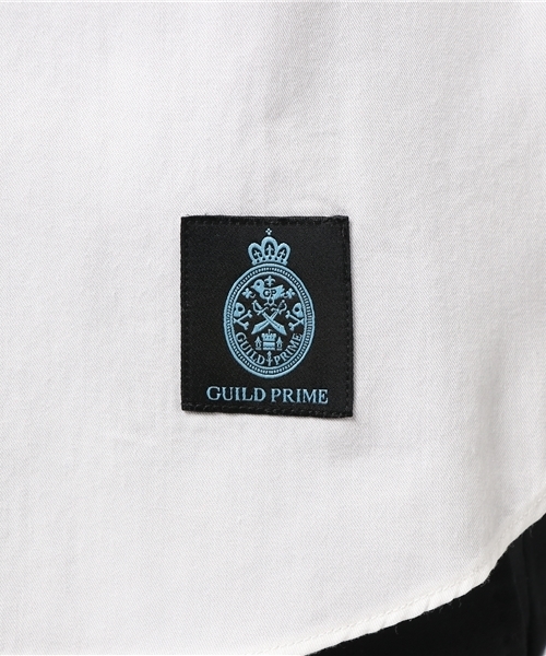 GUILD PRIME(ギルドプライム)の「【GUILD PRIME】MENS ミリタリーシャツパーカー(パーカー・メンズ・ホワイト/カーキ・2/1/3)」の7枚目の写真