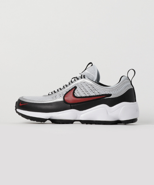NIKE（ナイキ）の「NIKE ナイキ　W ZOOM SPIRIDON　ｽﾞｰﾑ ｽﾋﾟﾘﾄﾞﾝ 905221　002PPLTNM/DRED（スニーカー・レディース・シルバー系その他・26.5cm/27.5cm/28.0cm/25.5cm/24.5cm/23.5cm/27.0cm/29.0cm/26.0cm/25.0cm/24.0cm/23.0cm/28.5cm/22.5cm）」の2枚目の写真