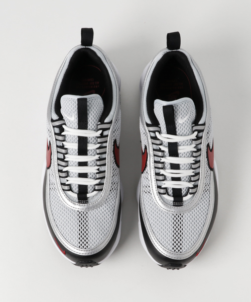 NIKE（ナイキ）の「NIKE ナイキ　W ZOOM SPIRIDON　ｽﾞｰﾑ ｽﾋﾟﾘﾄﾞﾝ 905221　002PPLTNM/DRED（スニーカー・レディース・シルバー系その他・26.5cm/27.5cm/28.0cm/25.5cm/24.5cm/23.5cm/27.0cm/29.0cm/26.0cm/25.0cm/24.0cm/23.0cm/28.5cm/22.5cm）」の5枚目の写真