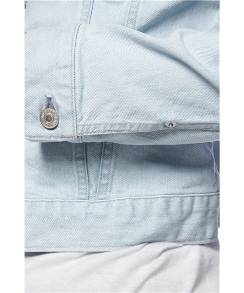 BEAUTY&YOUTH UNITED ARROWS（ビューティーアンドユースユナイテッドアローズ）の「BY セルビッチ ストレッチ デニム G-ジャケット ◆（デニムジャケット・メンズ・ライトブルー・SMALL/MEDIUM/LARGE）」の7枚目の写真