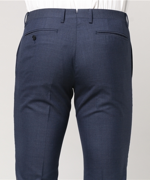 THE SUIT COMPANY ネイビー パンツスーツ ストレートパンツ（ネイビー） -WWSワークウェアスーツ公式