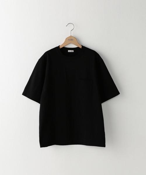 Steven Alan(スティーブンアラン)の「<Steven Alan> TRKY 1POC CREW SSL/Tシャツ ◆(Tシャツ/カットソー・メンズ・コバルトブルー/ホワイト/ブラック/ナチュラル・X-LARGE/LARGE/MEDIUM/SMALL)」の2枚目の写真