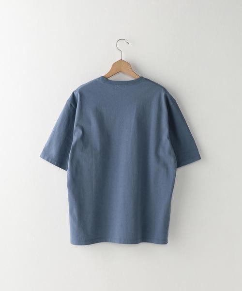 Steven Alan(スティーブンアラン)の「<Steven Alan> TRKY 1POC CREW SSL/Tシャツ ◆(Tシャツ/カットソー・メンズ・コバルトブルー/ホワイト/ブラック/ナチュラル・X-LARGE/LARGE/MEDIUM/SMALL)」の7枚目の写真