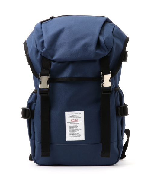 Rams(ラムス)の「Rams ラムス BACK PACK バックパック リュック RAM-001 x-pac ユニセックス(バックパック/リュック・メンズ・ベージュ/ネイビー/ブラック/グリーン/レッド・FREE)」の1枚目の写真