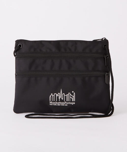 Manhattan Portage（マンハッタンポーテージ）の「【WEB限定】 [マンハッタンポーテージ] ST Manhattan portage T/Z ポーチ L /ショルダーバッグ（ショルダーバッグ・メンズ・ブラック・FREE）」の6枚目の写真