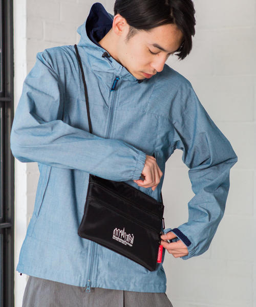 Manhattan Portage（マンハッタンポーテージ）の「【WEB限定】 [マンハッタンポーテージ] ST Manhattan portage T/Z ポーチ L /ショルダーバッグ（ショルダーバッグ・メンズ・ブラック・FREE）」の7枚目の写真