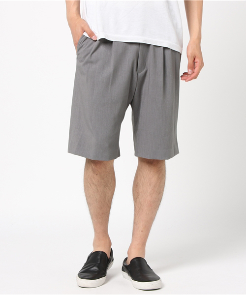 STUDIOUS(ステュディオス)の「【STUDIOUS】コンパクト2WAYストレッチショーツ(その他パンツ・メンズ・ブラック/グレー/ブラウン・3/1/2)」の3枚目の写真