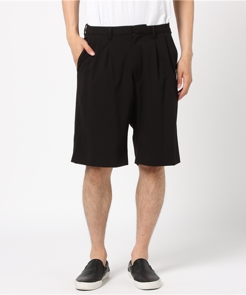 STUDIOUS(ステュディオス)の「【STUDIOUS】コンパクト2WAYストレッチショーツ(その他パンツ・メンズ・ブラック/グレー/ブラウン・3/1/2)」の2枚目の写真
