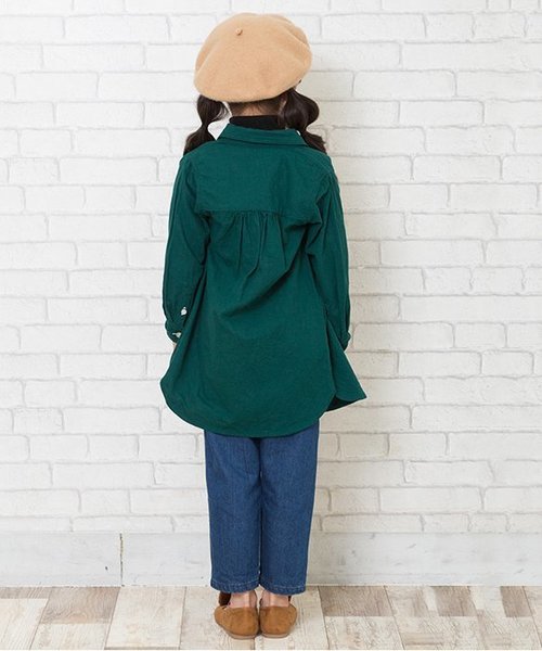 apres les cours(アプレレクール)の「ハイウエストポケット刺繍パンツ 9分丈(その他パンツ・キッズ・ブルー/ネイビー・140/110/130/80/90/100/120)」の14枚目の写真