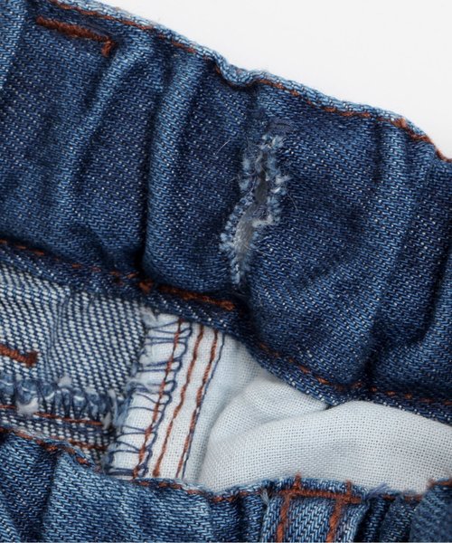 apres les cours(アプレレクール)の「ハイウエストポケット刺繍パンツ 9分丈(その他パンツ・キッズ・ブルー/ネイビー・140/110/130/80/90/100/120)」の5枚目の写真