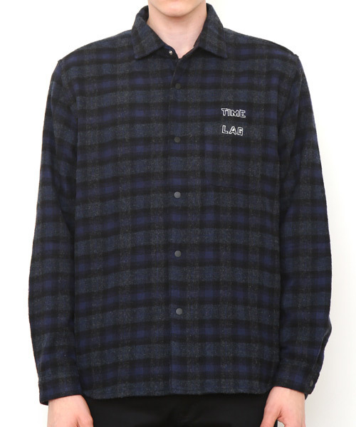 FRANKIE SHOP☆ダラス ウールブレンド シャツジャケット FRANKIE SHOP☆ダラス ウールブレンド シャツジャケット (The