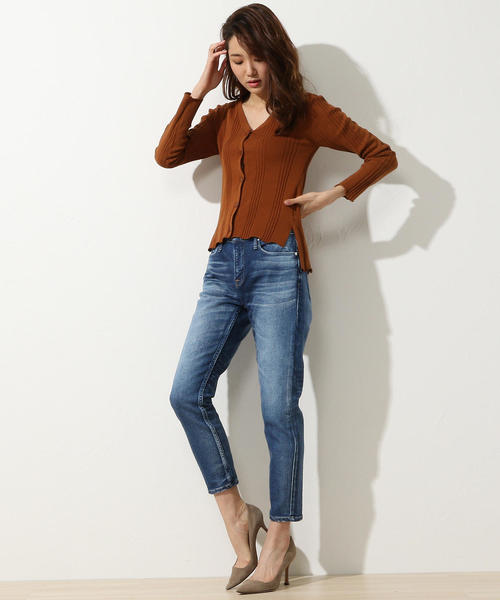 upperhights（アッパーハイツ）の「【別注】UPPER HIGHTS THE STELLA デニムパンツ（デニムパンツ・レディース・ブルー・23/24/22/25/26）」の9枚目の写真