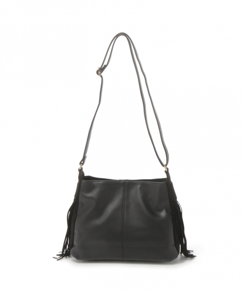 LEPSIM（レプシィム）の「フェイクスウェードフリンジショルダーバッグ　775772（ショルダーバッグ・レディース・ブラック/オレンジ/グリーン/キャメル・ONE SIZE）」の11枚目の写真