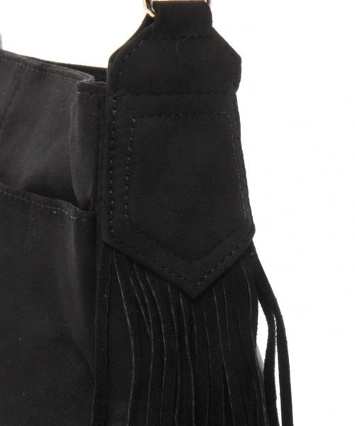 LEPSIM（レプシィム）の「フェイクスウェードフリンジショルダーバッグ　775772（ショルダーバッグ・レディース・ブラック/オレンジ/グリーン/キャメル・ONE SIZE）」の9枚目の写真