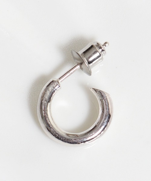 SunKu(サンク)の「39/サンク BAR Silver Pierce(ピアス(片耳用)・メンズ・シルバー・FREE)」の7枚目の写真