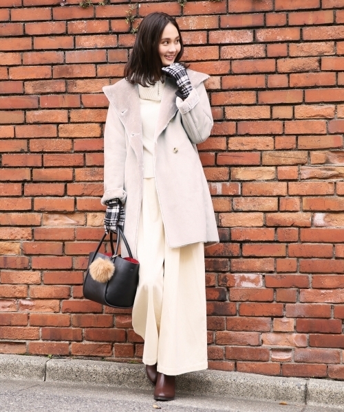 GLOBAL WORK(グローバルワーク)の「5ゲージタートルドルマンBIGプルオーバー/776968(ニット/セーター・レディース・ライトグリーン/イエロー/グレー/ピンク系その他/ホワイト/ブラック・LARGE/MEDIUM/SMALL)」の9枚目の写真