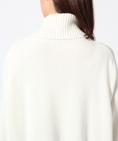 GLOBAL WORK(グローバルワーク)の「5ゲージタートルドルマンBIGプルオーバー/776968(ニット/セーター・レディース・ライトグリーン/イエロー/グレー/ピンク系その他/ホワイト/ブラック・LARGE/MEDIUM/SMALL)」の8枚目の写真