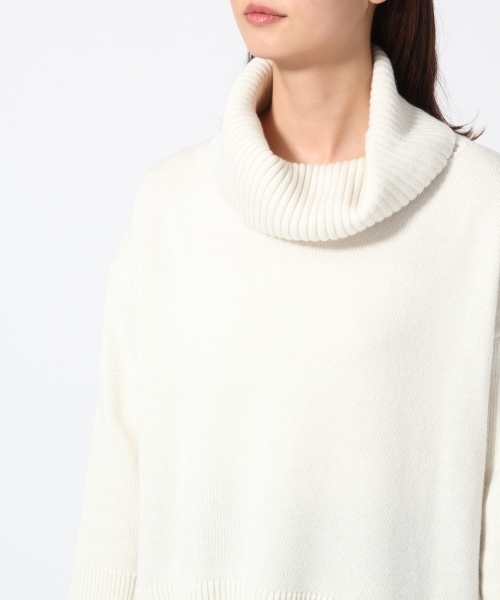 GLOBAL WORK(グローバルワーク)の「5ゲージタートルドルマンBIGプルオーバー/776968(ニット/セーター・レディース・ライトグリーン/イエロー/グレー/ピンク系その他/ホワイト/ブラック・LARGE/MEDIUM/SMALL)」の18枚目の写真