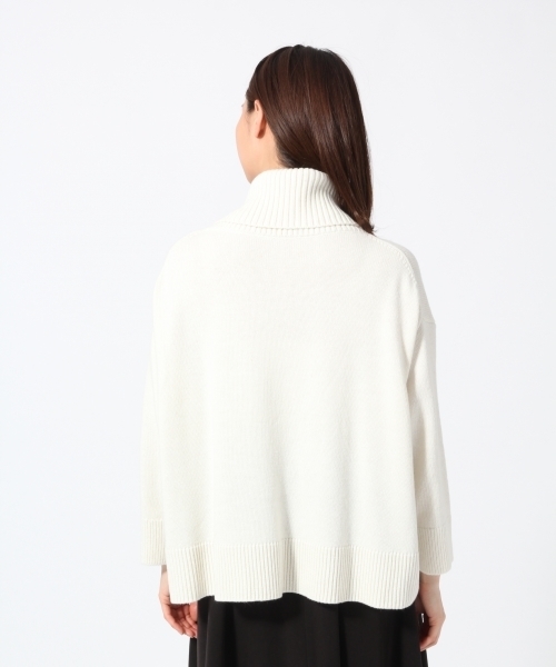 GLOBAL WORK(グローバルワーク)の「5ゲージタートルドルマンBIGプルオーバー/776968(ニット/セーター・レディース・ライトグリーン/イエロー/グレー/ピンク系その他/ホワイト/ブラック・LARGE/MEDIUM/SMALL)」の20枚目の写真