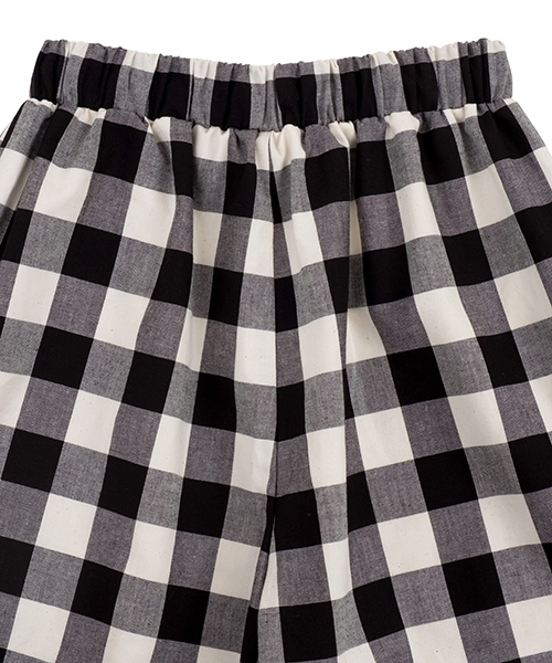PUNYUS（プニュズ）の「ギンガムチェックイージーパンツ（その他パンツ・レディース・ホワイト・1/2/3/4）」の11枚目の写真