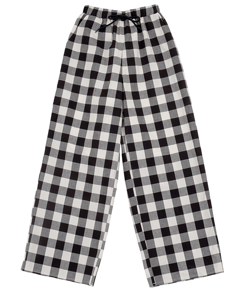 PUNYUS（プニュズ）の「ギンガムチェックイージーパンツ（その他パンツ・レディース・ホワイト・1/2/3/4）」の12枚目の写真