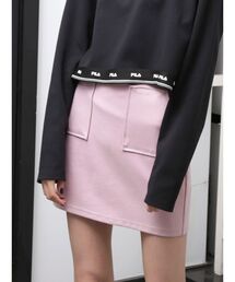 BOXYポケットフィットミニスカート