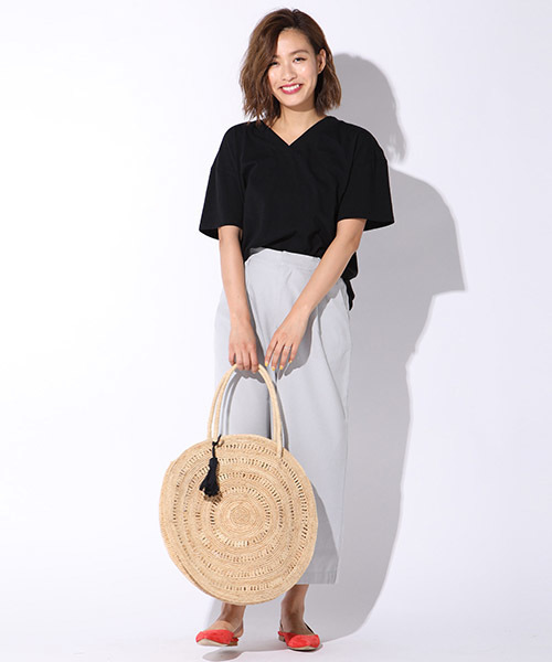 LIPSTAR(リップスター)の「超撥水加工ワイドパンツ(その他パンツ・レディース・ネイビー/イエロー/グレー/カーキ・M/S)」の21枚目の写真