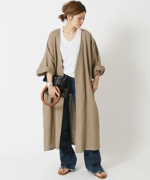 驚きの値段での商品をすべて Deuxieme Classe（ドゥーズィエムクラス）の「HELMSMOOR LINEN ジャケット・アウター