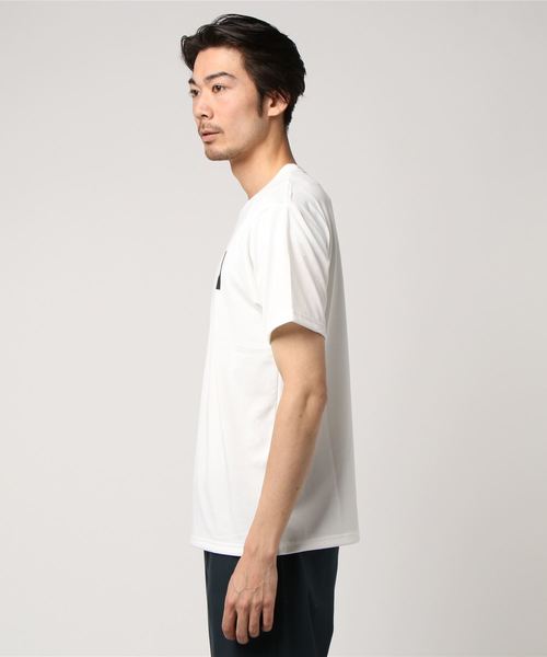 THE NORTH FACE（ザノースフェイス）の「ザ・ノース・フェイス　メンズカットソー / ショートスリーブスクエアロゴティー（Tシャツ/カットソー・メンズ・ホワイト/タン/ブラック/オリーブ・SMALL/MEDIUM/LARGE/X-LARGE）」の5枚目の写真