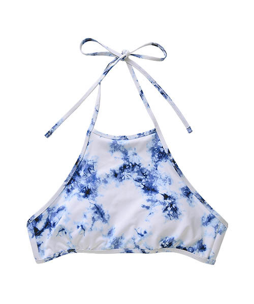 SUNBABIES(サンベイビーズ)の「アメリカンスリーブ・ビキニブラトップ/SUNBABIES(水着・レディース・ホワイト/ホワイト系その他/ブラック/その他・MEDIUM/SMALL)」の2枚目の写真