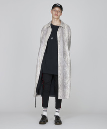 NOISE MAKER | フロント蛇柄ロングコーチジャケット(その他アウター)