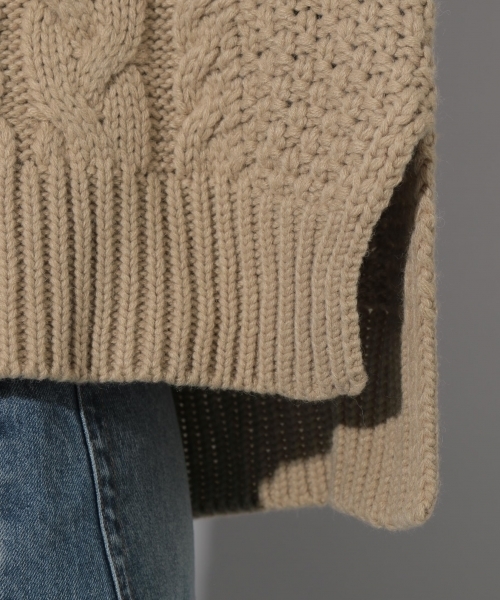 PAGEBOY（ページボーイ）の「プレミアムケーブルニット（ニット
