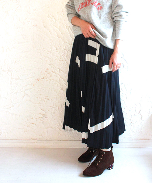 JELLY BEANS（ジェリービーンズ）の「「Ray11月号掲載」カラーブロックヒールレースアップブーツ(115-2373)JELLY BEANS(ジェリービーンズ)（ブーツ・レディース・ブラック/ダークブラウン/グレー/ブラック系その他・LL/S/M/L）」の4枚目の写真