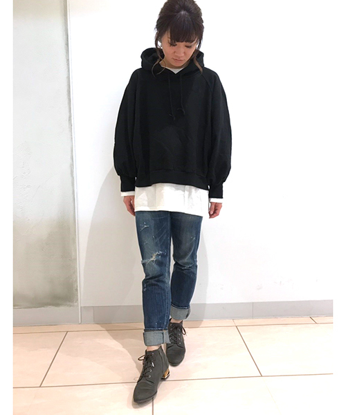 JELLY BEANS（ジェリービーンズ）の「「Ray11月号掲載」カラーブロックヒールレースアップブーツ(115-2373)JELLY BEANS(ジェリービーンズ)（ブーツ・レディース・ブラック/ダークブラウン/グレー/ブラック系その他・LL/S/M/L）」の8枚目の写真