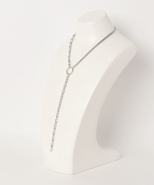 JUSTINE CLENQUET（ジュスティーヌクランケ）の「JUSTINE CLENQUET:ROXANネックレス（ネックレス・レディース・シルバー・ONE SIZE）」の2枚目の写真