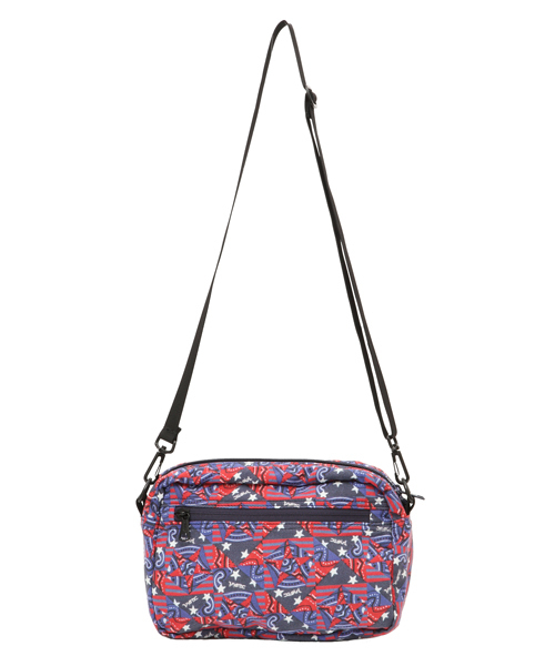 X-girl（エックスガール）の「X-girl KELTY VINTAGE SHOULDER MEDIUM（ショルダーバッグ・レディース・レッド・ONE SIZE）」の8枚目の写真