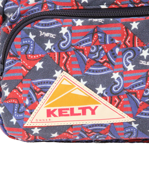 X-girl（エックスガール）の「X-girl KELTY VINTAGE SHOULDER MEDIUM（ショルダーバッグ・レディース・レッド・ONE SIZE）」の9枚目の写真