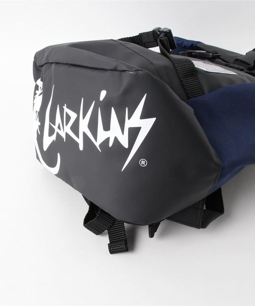 larkins(ラーキンス)の「LARKiNS(ラーキンス) ロールバックパック 20L LKPM-08(バックパック/リュック・メンズ・ブラック/ネイビー/カモフラージュ/ホワイト・ONE SIZE)」の6枚目の写真