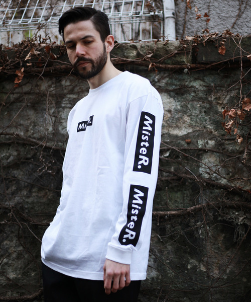 MR.OLIVE（ミスターオリーブ）の「【 直営店限定 】MisteR FIVE BOX / RIB LONG SLEEVE T-SHIRT（Tシャツ/カットソー・メンズ・ホワイト系その他/ホワイト系その他2/ブラック系その他・SMALL/MEDIUM/LARGE/X-LARGE）」の6枚目の写真