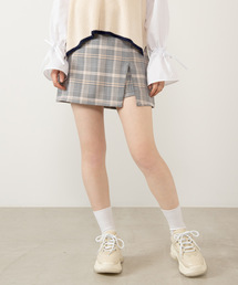 DING | DING/チェック柄スリットスカパン(スカート)