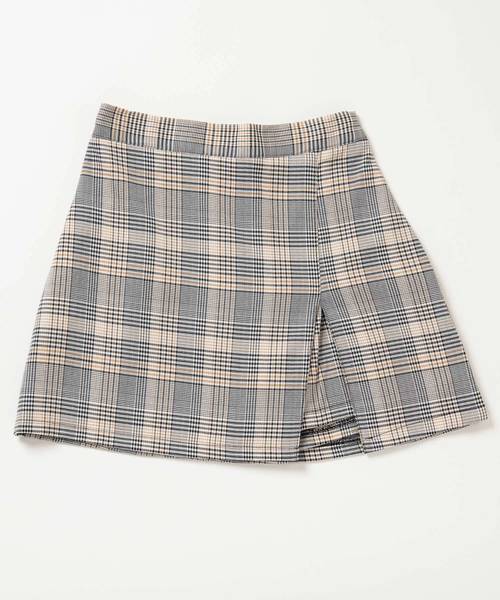 DING(ディング)の「DING/チェック柄スリットスカパン(スカート・レディース・その他1・FREE)」の6枚目の写真