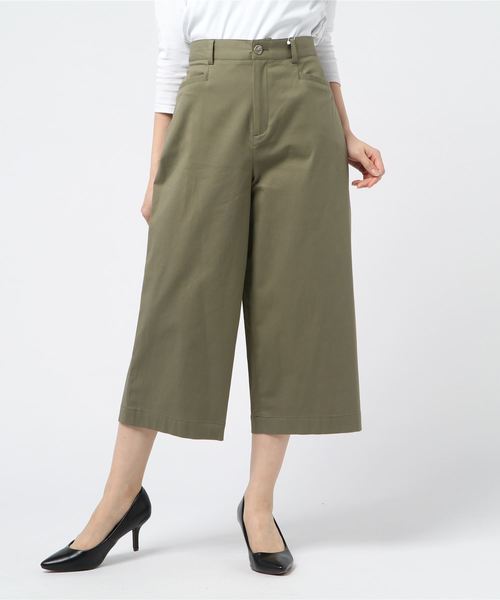 Petit Honfleur（プチオンフルール）の「◇カタログ掲載◇ワイドパンツ（その他パンツ・レディース・ネイビー/グレー/カーキ・70/61/64/67）」の10枚目の写真