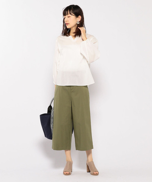 Petit Honfleur（プチオンフルール）の「◇カタログ掲載◇ワイドパンツ（その他パンツ・レディース・ネイビー/グレー/カーキ・70/61/64/67）」の14枚目の写真