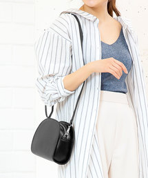 KOBE LETTUCE | 半円形フェイクレザーショルダーバッグ(ショルダーバッグ)