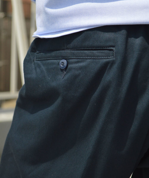 Dickies（ディッキーズ）の「別注：Dickies/ ディッキーズ コットン ストレッチ 8分丈イージーパンツ（チノパンツ・メンズ・ブラック/ネイビー/ベージュ/ホワイト・M/XL/L/S）」の11枚目の写真