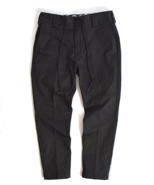 Dickies（ディッキーズ）の「別注：Dickies/ ディッキーズ コットン ストレッチ 8分丈イージーパンツ（チノパンツ・メンズ・ブラック/ネイビー/ベージュ/ホワイト・M/XL/L/S）」の12枚目の写真