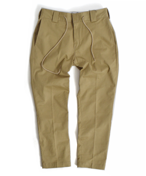 Dickies（ディッキーズ）の「別注：Dickies/ ディッキーズ コットン ストレッチ 8分丈イージーパンツ（チノパンツ・メンズ・ブラック/ネイビー/ベージュ/ホワイト・M/XL/L/S）」の13枚目の写真